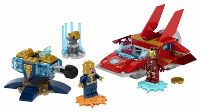 Zdjęcie produktu dla LEGO Marvel Avengers Iron Man kontra Thanos, Zestaw do budowania, 4 lat(a), Plastik, 103 szt., 255 g
