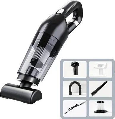 Obrázok produktu pre Hoover, prenosný, ručný, dobíjateľný cez USB, čierny