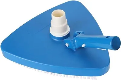 Tragbare Dreieckige Saugdüse für Schwimmbäder und Teiche - Langlebiges und effizientes Reinigungswerkzeug
