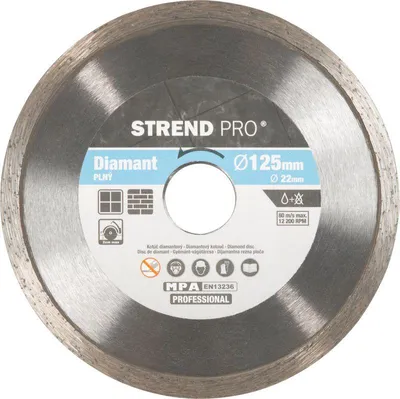 Image de Disque Strend Pro 521B, 125 mm, diamant, continu