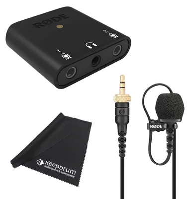 Image de Rode Lavalier II microphone avec AI-Micro avec chiffon