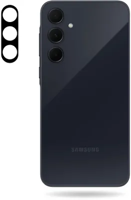 Immagine prodotto di Protezione per lo schermo Mobilize per Samsung Galaxy A35: vetro temperato, protezione per la fotocamera - Compatibile con le custodie