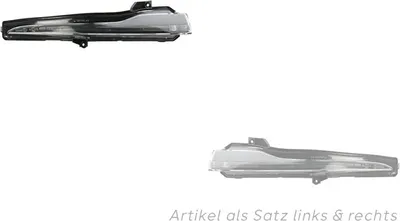 Produktbild von LED-Spiegelblinker passend für Mercedes W447 V-Klasse/Vito 03/14- Set links & rechts 0999067101 A0999067101 0999060143 0999064501 A0999064501 0 Johns