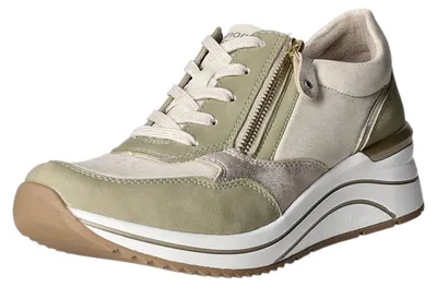Produktbild von Remonte Sporthalbschuhe Formsohle modisch in weiss/weiss kombi, Gr. 41
