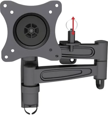Produktbild von SpeaKa Professional TV-Wandhalterung Ausziehbar, Mit Verriegelungsmechanismus 33,0 cm (13) - 68,6 cm (27) Neigbar+Sch