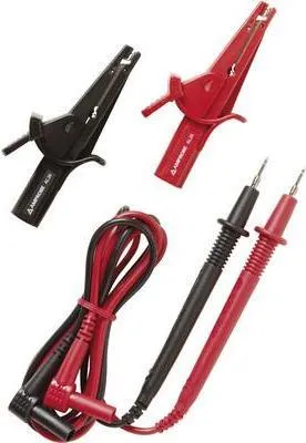 Produktbild von Fluke Messleitungsset TL35B mit Sicherheitskrokodilklemmen (3068232)