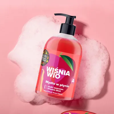 Produktbild von Flüssigseife mit Fruchtölen und Vitamin A, 500 ml