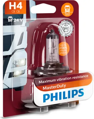 Obrázok produktu pre Žiarovky H4 PHILIPS Autožiarovky 24V 75/70W 13342MDB1