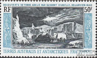 Produktbild von Briefmarken Französ. Gebiete Antarktis 1965 Mi 31 (kompl.Ausg.) postfrisch Entdeckung