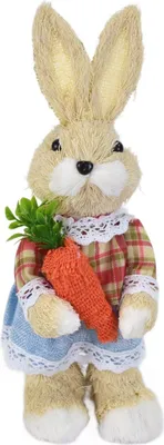 Image de Lapin avec carotte 29x11 cm