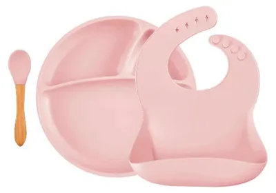 Imagen del producto de Essset Maison Sevira, set de 3 piezas - 6 meses - Rosa claro | de Minikoioi