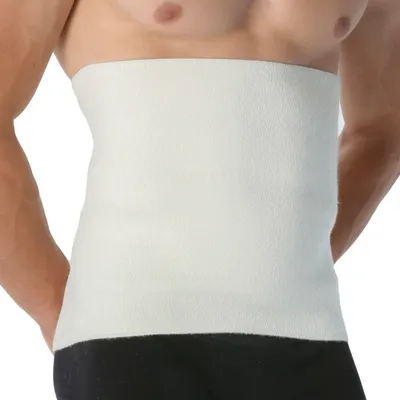 Immagine prodotto di Easy8 - (Cintura addominale bianca, taglia XXL, riscaldatore per reni da uomo, fascia addominale in lana, Rü)