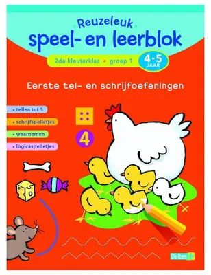 Image de Reuzeleuk speel- en leerblok  / Eerste tel- en