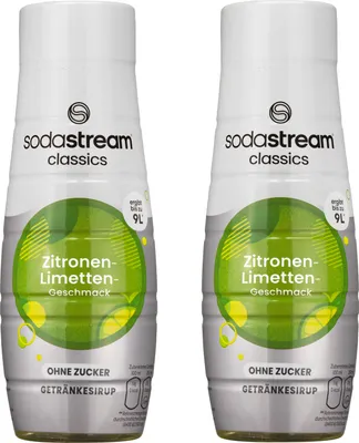 Obrázek produktu pro 2x SodaStream Lemon Lime Sirup bez cukru 440ml