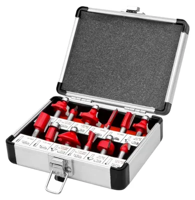 Produktbild von OFS12 Fräsersatz für Maschinen, 12-teilig, Schaftdurchmesser 8 mm