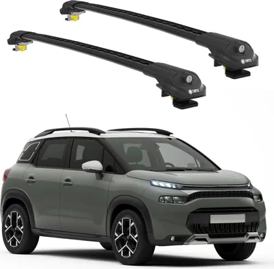 Produktbild von TURTLE STREŠNÝ NOSIČ AIR-1 CITROEN C3 AIRCROSS 2018 - 2024 , Čierna