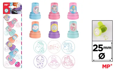 Imagen del producto de Sellos para niños, set de 6 unidades