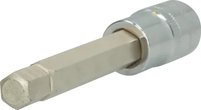 Produktbild von KS Tools  1/2" CHROMEplus Bit-Stecknuss Innensechskant, lang, 11mm, 918.1831