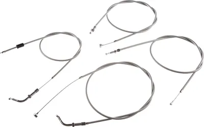 Produktbild von Bowdenzug-Set in Grau - Simson SR2, SR2E (bis Fahrzg. 833189)