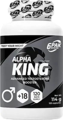 Productafbeelding van 6PAK Nutrition | Alpha King | Geavanceerd testosteronverhogend supplement