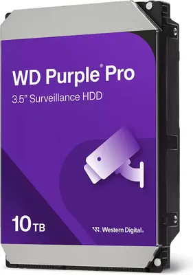 Immagine prodotto di Western Digital Purple HDD SATA 10TB 7200 512MB