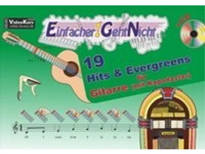 Image de Einfacher!-Geht-Nicht: 19 Hits & Evergreens - für Gitarre (mit Kapodaster) mit CD