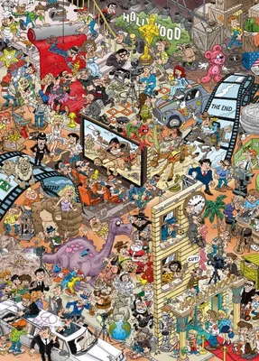 Zdjęcie produktu dla Puzzle 1500 elementów - Hollywood