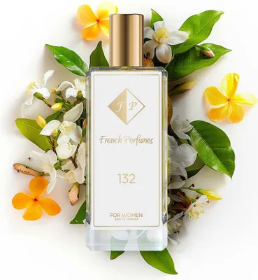 Produktbild von FP French Perfumes | Damenparfüm Nr. 132 – Eterniity Womeeen – 60 ml – 20 % Parfümöl | Blumiger Damenduft – Elegant, Feminin & Langanhaltend