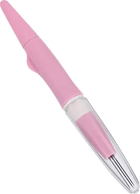 Produktbild von Tragbarer Filznadelstift mit 3 Nadeln – DIY-Bastelwerkzeug, Nähzubehör, Rosa