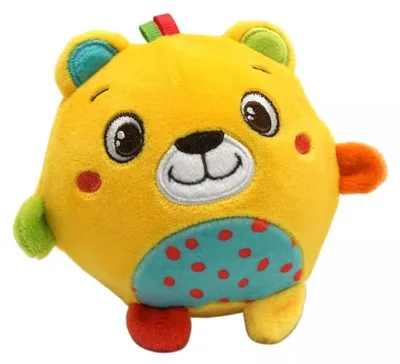 Image de Animaux : peluche Sunny Teddy, hochet pour bébé Clementoni