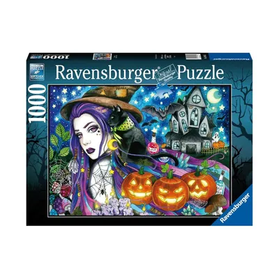 Image de Ravensburger Puzzle 16871 - Halloween - 1000 pièces Puzzle pour adultes et enfants à partir de 14 ans