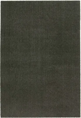 Produktbild von Grüner Polyester Teppich 160x230 cm, unifarben, waschbar & trocknergeeignet, 12 mm Florhöhe