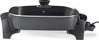 Immagine prodotto di Nedis Padella elettrica - 40 cm - Corpo in alluminio fuso a parete spessa