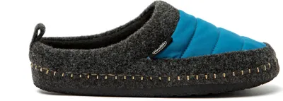 Produktbild von NUVOLA. Hausschuhe Herren Damen rutschfester Sohle warm gepolstert bequem erdölblau 45 EU - UNZOW