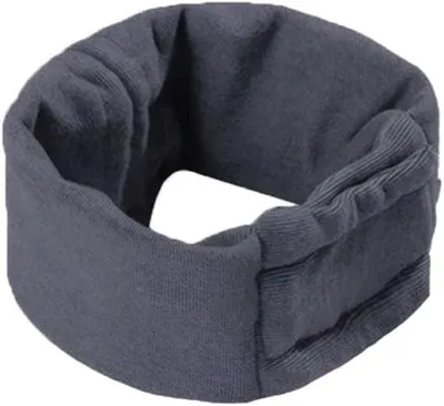Imagen del producto de Protectores para los oídos y calentador para el cuello para perros - Protección contra el ruido - Gris - Talla L