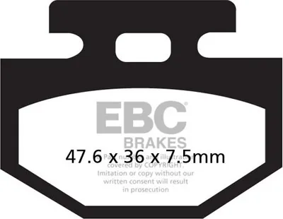 Immagine prodotto di Pastiglie freno scooter EBC SFA176 (cpl. per 1 disco)