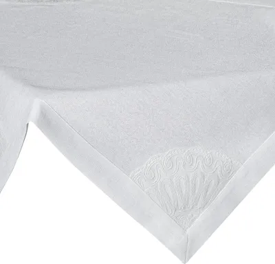Obrázek produktu pro Eurofirany 455778, Obdélníkový, Bílá, Polyester, Pásový ubrus, 85 x 85 cm, 400 g