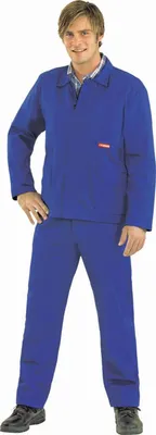 Produktbild von BW 270 Arbeitsjacke kornblau Größe 110