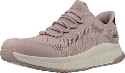 Immagine prodotto di Sneakers Del Marchio Skechers Del Modello Slip-ins Bobs Squad 4 Dire Step Rosa