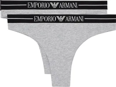 Produktbild von 2er-Pack EMPORIO ARMANI Damen Brazilian Slip