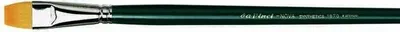 da Vinci 1870 Gr 24 'NOVA' OELMALPINSEL FLACH goldfarb. Synthetikfasern