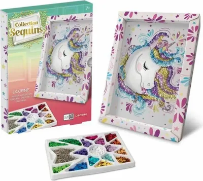 Produktbild von Lansay - Paillettenkunst Einhorn