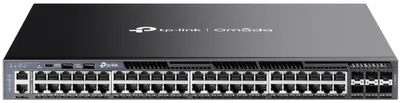 Produktbild von TP-Link Omada SG6654X, Managed, L3, Gigabit Ethernet (10/100/1000), Rack-Einbau, 1U
