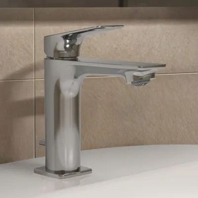 Productafbeelding van Ideal Standard Ceralife C wastafelmengkraan, model H100, met afvoergarnituur met trekstang