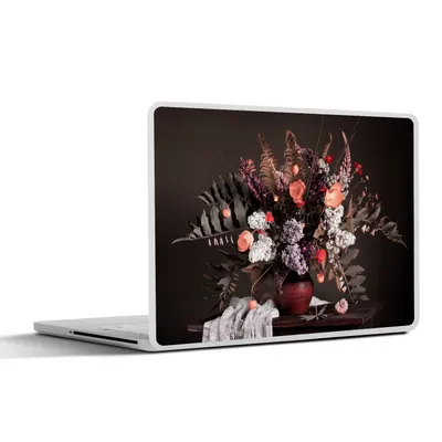 Produktbild von MuchoWow® Laptop Aufkleber Sticker Cover Stilleben - Blumenstrauß - Farben 30x21 cm - Sticker für Laptop - Selbstklebend