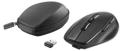 Imagen del producto de 3Dconnexion CadMouse Pro Wireless: Ratón, diseño ergonómico, 7 botones, inalámbrico, Bluetooth y 2.4 GHz, receptor inalámbrico (USB)