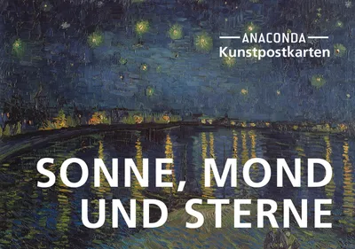 Produktbild von Postkarten-Set Sonne, Mond und Sterne