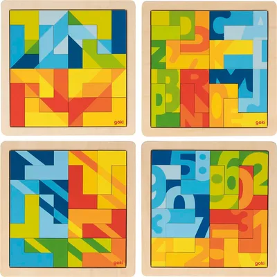 Obrázek produktu pro GOKI Gollnest & Kiesel vkládací puzzle L