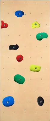 Produktbild von Sport-Thieme Kletterwand für Sprossenwand inkl. Klettergriff-Set "Leicht"