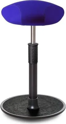 Produktbild von Sitz- Stehhocker Free Tall Triangel kvadrat Divina Mel. r.blau schw. /schw..